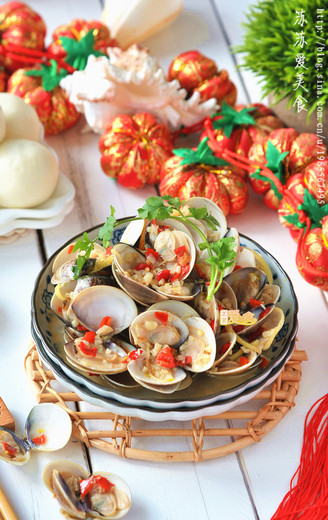Fried Clams with Chopped Pepper recipe