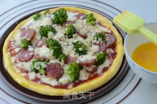 Sausage Pizza recipe
