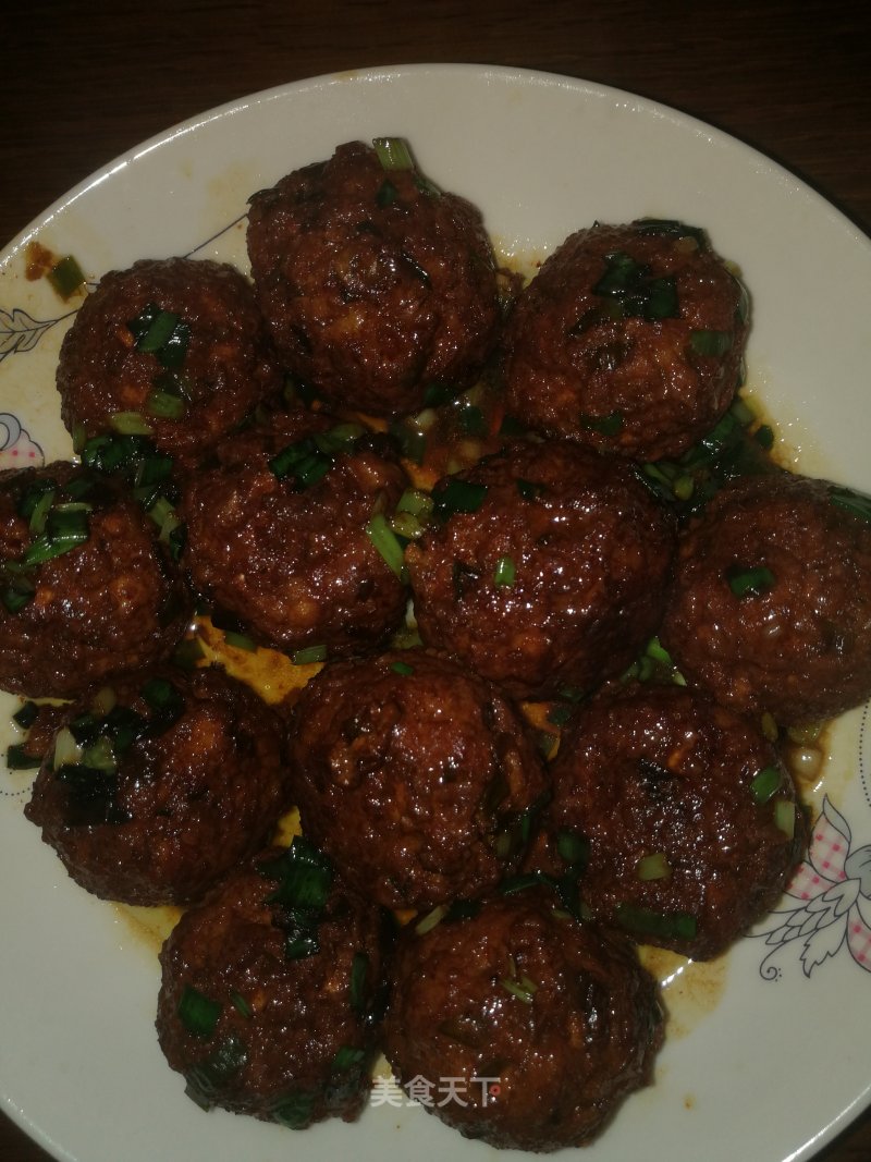 Braised Meatballs recipe