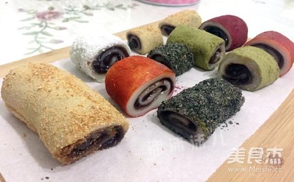 Seven-color Donkey Rolling recipe