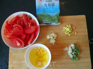Scrambled Eggs with Tomatoes recipe