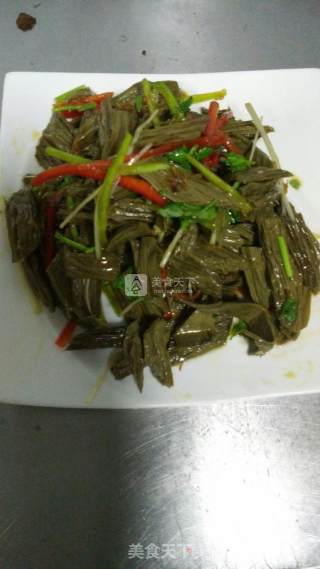 Black Yuba with Xo Sauce recipe