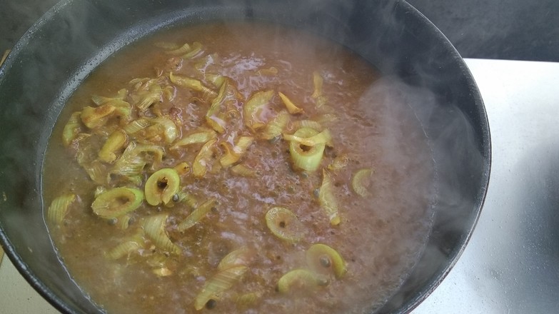Curry Octopus recipe