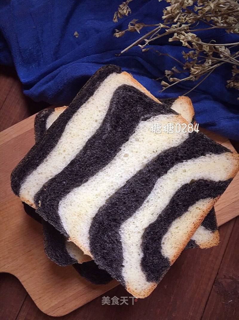 Zebra Print Toast recipe