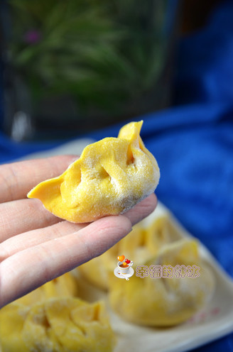 Pumpkin and Corn Dumplings recipe