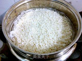 Pumpkin Cup Glutinous Rice recipe