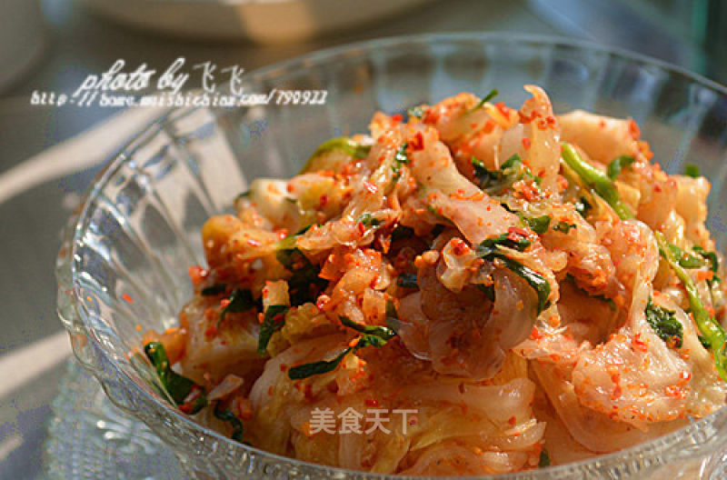 Kimchi recipe