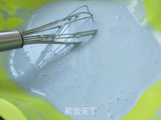 "sweet and Sour Food" Blue Crystal Cold Cake recipe