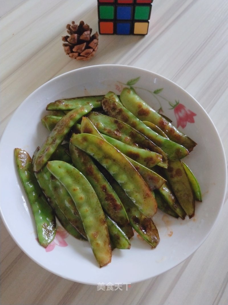 Fried Snow Peas recipe