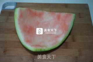 Stir-fried Peppers with Watermelon Peel recipe