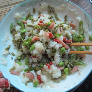 Pickle Ham Sushi Ball recipe