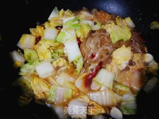 #团圆饭# Baby Dishes Stewed Mung Bean Vermicelli recipe