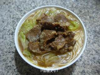 Cabbage Braised Beef Brisket Ramen recipe