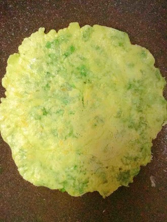 Mint Leaf Egg Waffles recipe