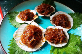 Scallops with Tempeh Vermicelli recipe