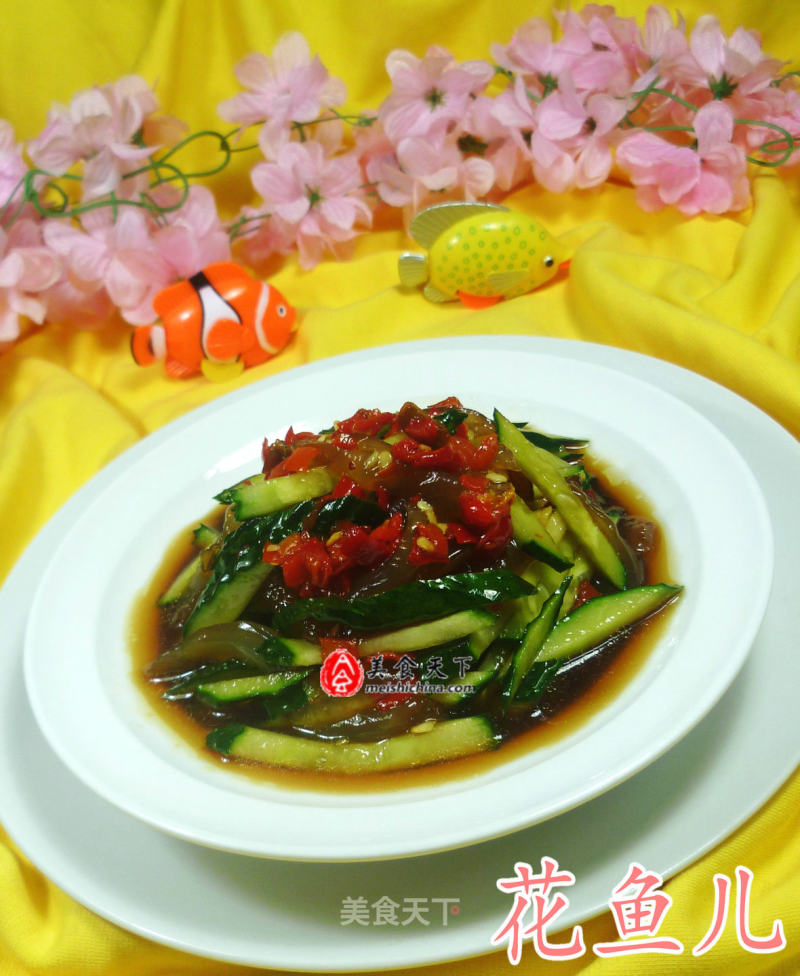 Cucumber Mixed Jellyfish Head recipe