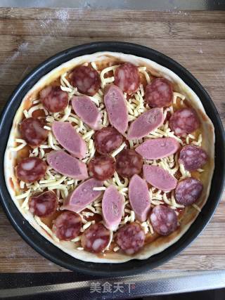 Eight Inch Sausage Pizza recipe