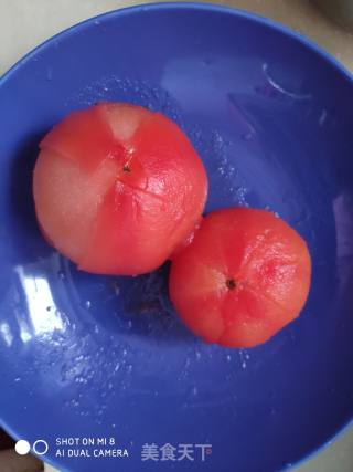 Scrambled Eggs with Tomatoes recipe