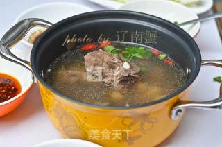 Lamb Scorpion Scallop Clear Soup recipe