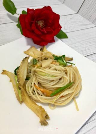 Abalone Fried Noodles recipe