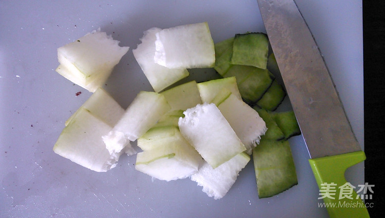 White Soup with Shrimp Skin and Winter Melon recipe