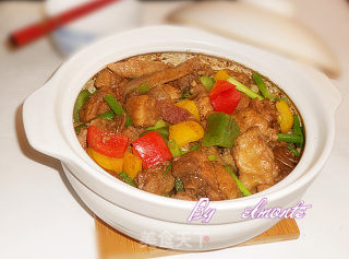 Shrimp Chicken Claypot recipe