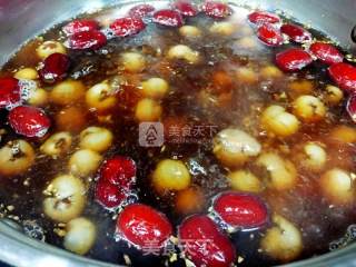 Longan, Red Dates and Eggs recipe