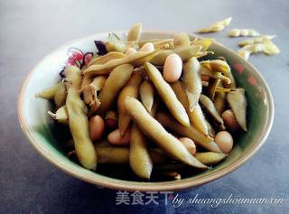 Spiced Edamame Peanut recipe