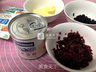 Double Berry Condensed Milk Shredded Bag recipe