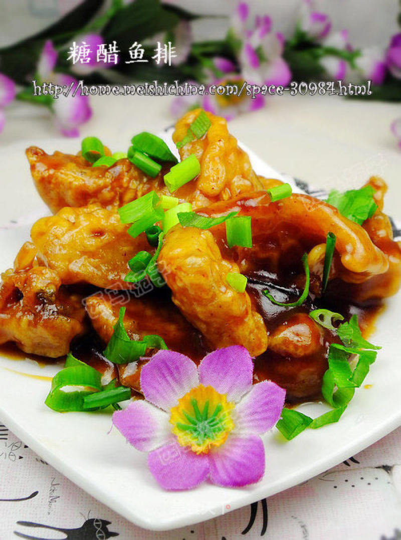 Sweet and Sour Fish Steak recipe