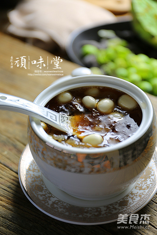 Supor. Chinese Pottery White Fungus and Peach Gum Stewed Lotus Seeds recipe