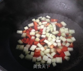 Fried Rice with Pine Nuts and Matsutake recipe