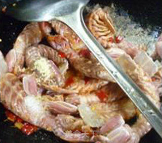 Mantis Shrimp with Chopped Pepper recipe