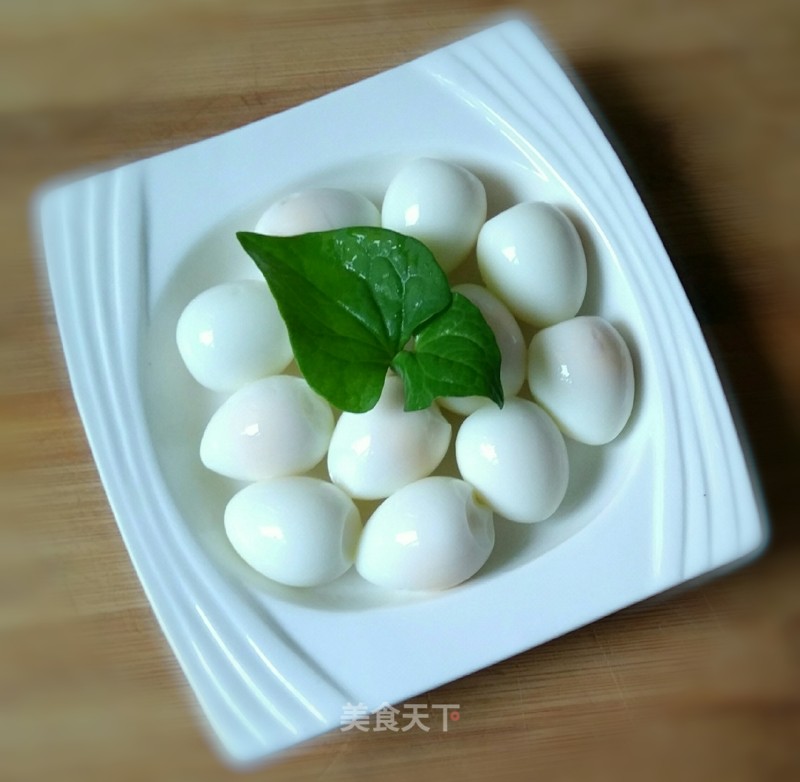 Boiled Quail Eggs recipe