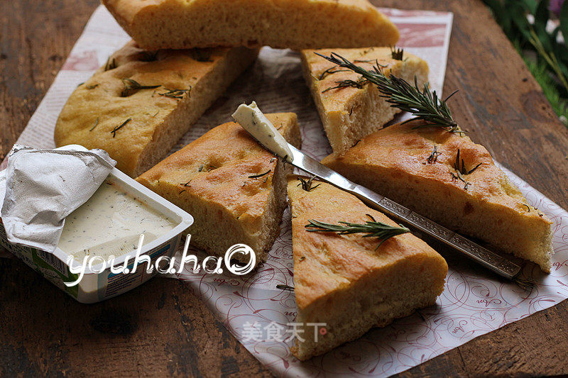 Rosemary Whole Wheat Focaccia