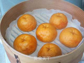 Fortune and Profit [orange Mantou] recipe