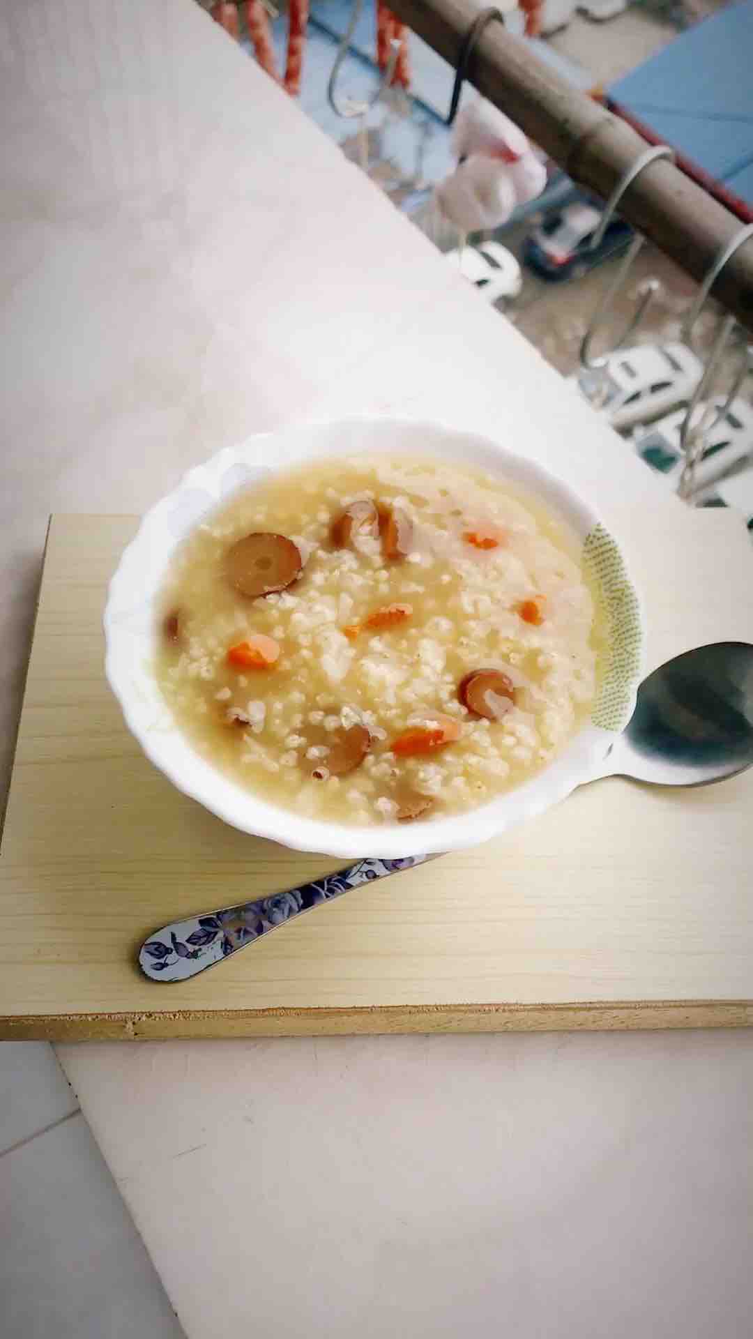 Two Rice Porridge with Jujube and Longan