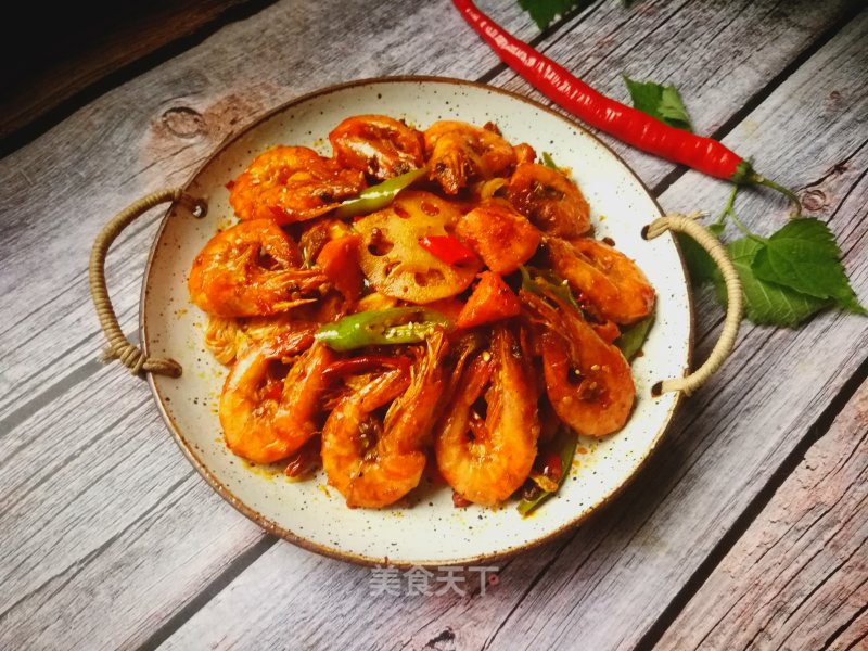 Spicy Griddle Shrimp recipe