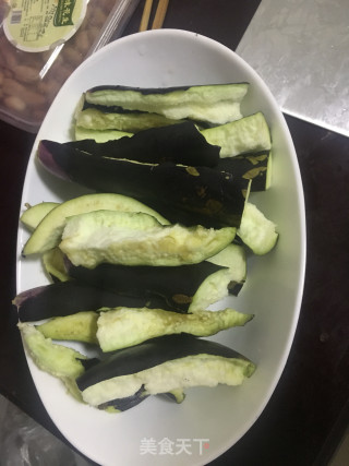 Braised Eggplant Peppers in Oil recipe