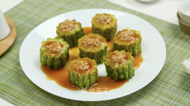 Bitter Gourd Stuffed Meat recipe