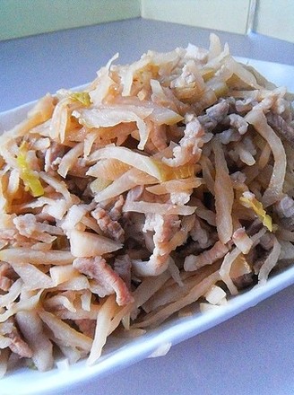 Stir-fried Pork with Pickles recipe