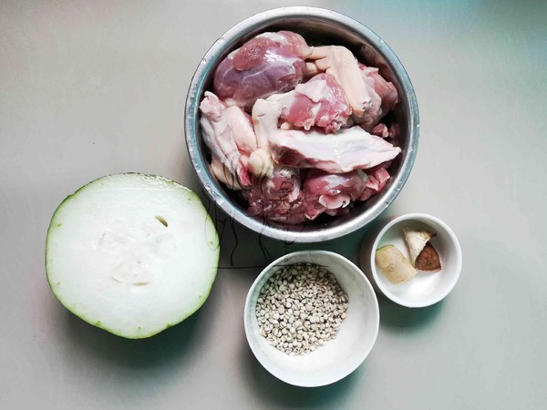 Winter Melon and Barley Duck Soup recipe