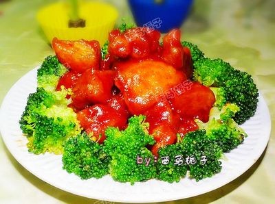 Apple Chicken with Tomato Sauce recipe