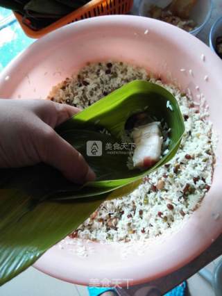 Five Grain and Bacon Zongzi recipe