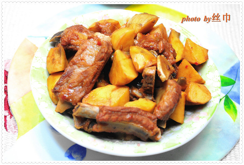 Sauce-flavored Pork Ribs Roasted Cigu recipe