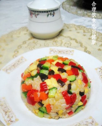 Colorful Egg Fried Rice