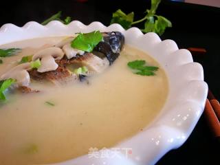 Milky White Crucian Fish Soup recipe
