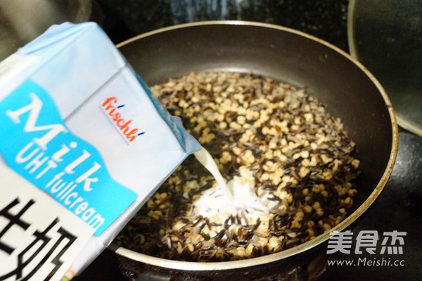 Wild Rice Milk Snacks recipe