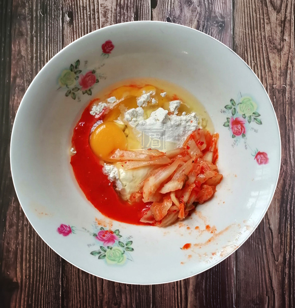 10 Minutes Kimchi Omelette recipe