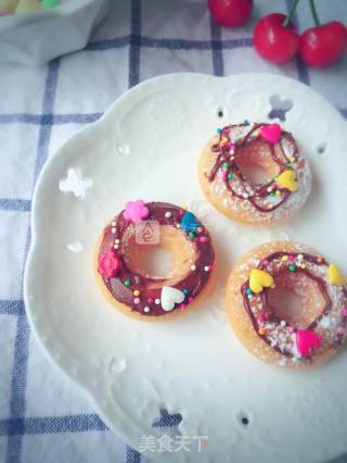 Mini Donut Cake recipe